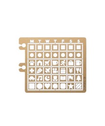 Rollbahn（ロルバーン）の「ロルバーン テンプレート カレンダー A（その他雑貨）」
