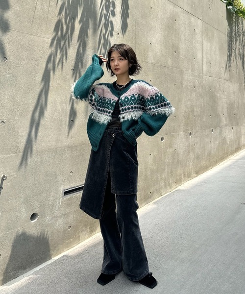 セール】UND STRETCH CORDUROY SKIRT WITH PANTS（その他パンツ