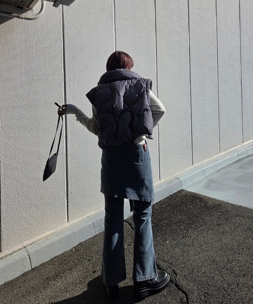 Ameri（アメリ）の「UND STRETCH CORDUROY SKIRT WITH PANTS（その他パンツ・レディース・ピンク/ブラック/ブルー・X-SMALL/SMALL/MEDIUM）」の15枚目の写真