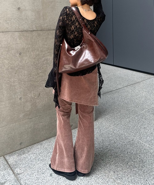 Ameri（アメリ）の「UND STRETCH CORDUROY SKIRT WITH PANTS（その他パンツ・レディース・ピンク/ブラック/ブルー・X-SMALL/SMALL/MEDIUM）」の18枚目の写真