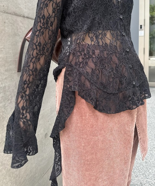 Ameri（アメリ）の「UND STRETCH CORDUROY SKIRT WITH PANTS（その他パンツ・レディース・ピンク/ブラック/ブルー・X-SMALL/SMALL/MEDIUM）」の19枚目の写真