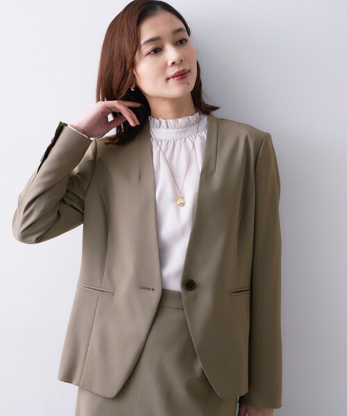 アンタイトル★UNTITLED★5wayインナー付ジャケット　0　美品✨ アンタイトル☆UNTITLED☆5wayインナー付ジャケット✨クリーニング済