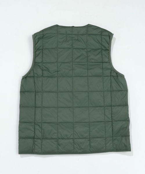 TAION(タイオン)の「【TAION】Vネックボタン インナーダウンベスト(ブルゾン・メンズ・カーキ/ブラック・LARGE/MEDIUM)」の14枚目の写真