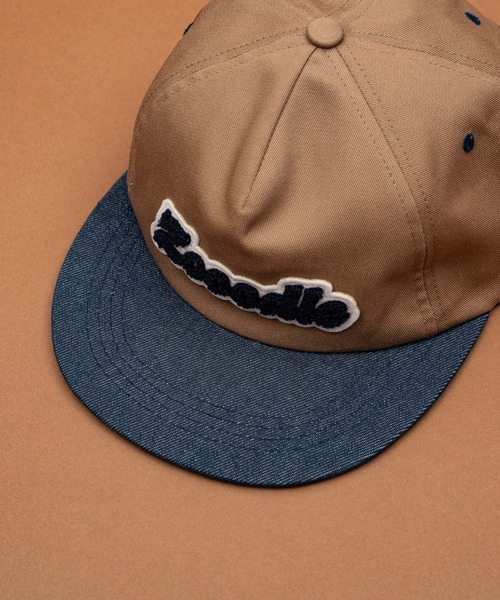 Zooodle（ズードル）の「Logo Patch Cap - ロゴワッペンキャップ -（キャップ・メンズ・ブラウン/インディゴブルー・FREE）」の14枚目の写真