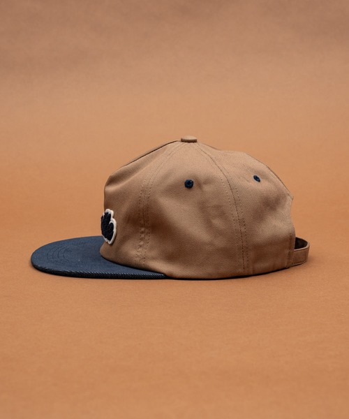 Zooodle（ズードル）の「Logo Patch Cap - ロゴワッペンキャップ -（キャップ・メンズ・ブラウン/インディゴブルー・FREE）」の12枚目の写真