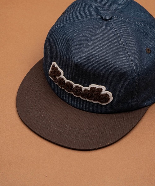 Zooodle（ズードル）の「Logo Patch Cap - ロゴワッペンキャップ -（キャップ・メンズ・ブラウン/インディゴブルー・FREE）」の21枚目の写真