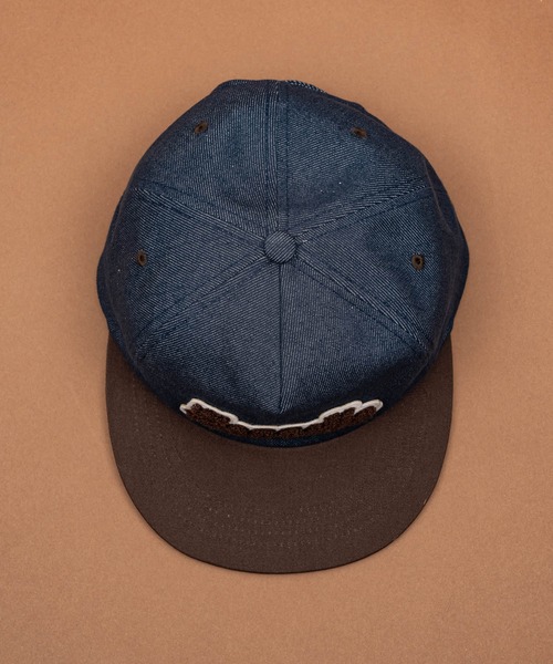 Zooodle（ズードル）の「Logo Patch Cap - ロゴワッペンキャップ -（キャップ・メンズ・ブラウン/インディゴブルー・FREE）」の20枚目の写真