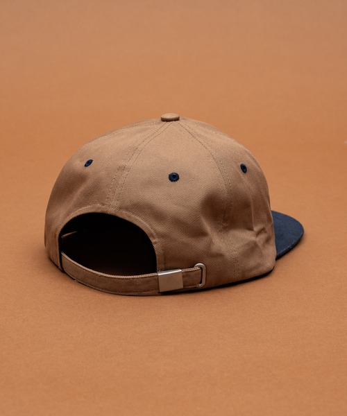 Zooodle（ズードル）の「Logo Patch Cap - ロゴワッペンキャップ -（キャップ・メンズ・ブラウン/インディゴブルー・FREE）」の16枚目の写真