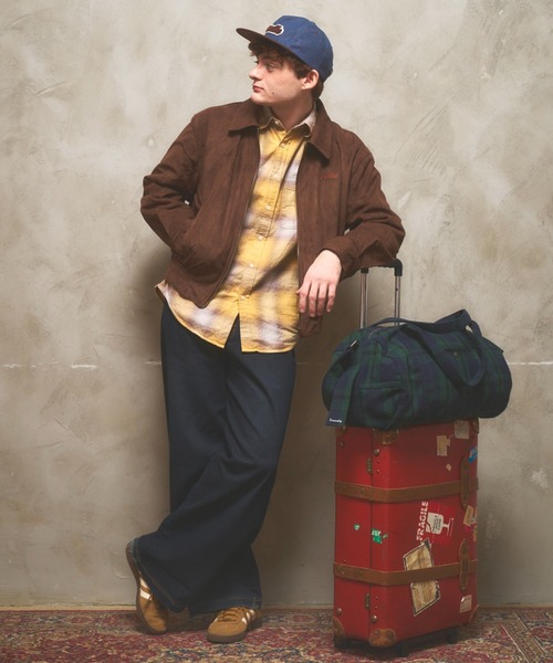 Zooodle（ズードル）の「Logo Patch Cap - ロゴワッペンキャップ -（キャップ・メンズ・ブラウン/インディゴブルー・FREE）」の6枚目の写真