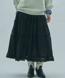 ROSE BUD | (mag.by c)FRILL TIERED SKIRT(スカート)