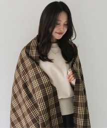 HER CLOSET | 【HER CLOSET】ベーシックチェックマフラーBASIC CHECK MUFFLER(マフラー)
