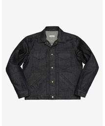 sortie（ソルティ）の「570 Type-2 Denim Trucker Jacket (Black)（デニムジャケット）」