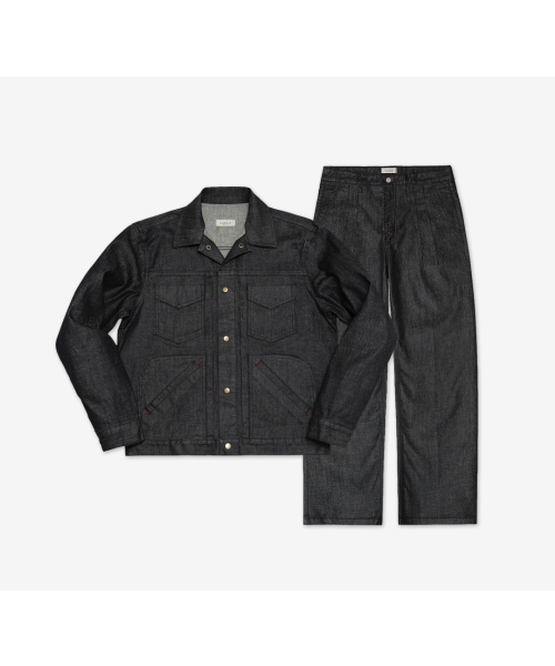 sortie（ソルティ）の「570 Type-2 Denim Trucker Jacket (Black)（デニムジャケット・メンズ・その他・MEDIUM/LARGE/X-LARGE）」の2枚目の写真