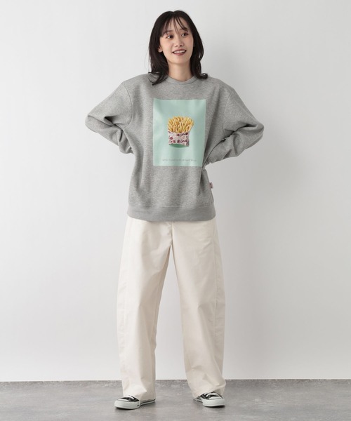 FOUND GOOD（ファウンドグッド）の「POPPOウラキモウPO/U（その他トップス・レディース・アイボリー/グレー系8・L/M/S）」の7枚目の写真