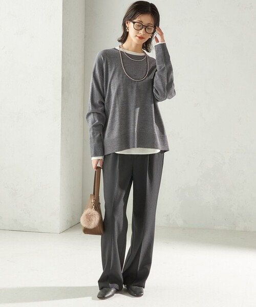 SHIPS(シップス)の「フォックス ファーポンポン チャーム(キーホルダー・レディース・ベージュ/オフホワイト/ライトブルー・ONE SIZE)」の8枚目の写真