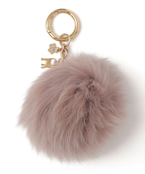 SHIPS(シップス)の「フォックス ファーポンポン チャーム(キーホルダー・レディース・ベージュ/オフホワイト/ライトブルー・ONE SIZE)」の12枚目の写真