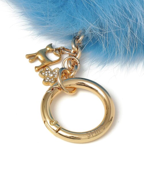 セール】フォックス ファーポンポン チャーム（キーホルダー）｜SHIPS