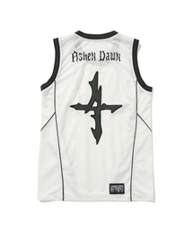 Ashen Dawn Incision Mesh Sleeveless - White