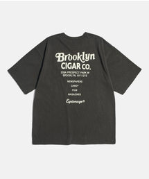 ESPIONAGE（エスピオナジ）の「BK Cigar co. Heavyweight Tee Vintage Black（Tシャツ/カットソー）」