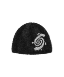 URBANSTOFF（アーバンストッフ）の「ブラックコアスワールビーニー (ブラック)（ニットキャップ/ビーニー）」