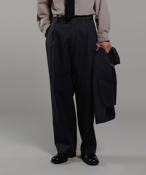 BLANKROOM(ブランクルーム)の「マティトラウザー_CHARCOAL NAVY(その他パンツ・メンズ・その他・0/1/2/3)」の5枚目の写真