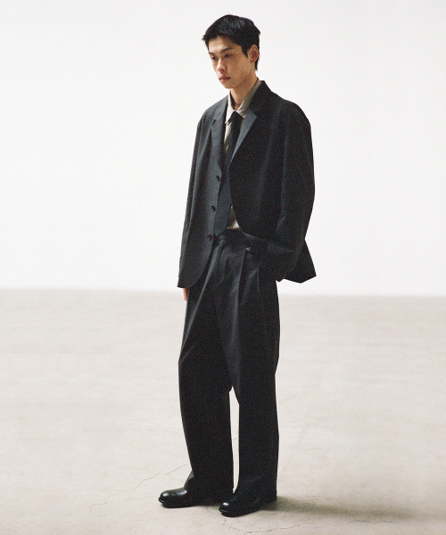 BLANKROOM(ブランクルーム)の「マティトラウザー_CHARCOAL NAVY(その他パンツ・メンズ・その他・0/1/2/3)」の6枚目の写真