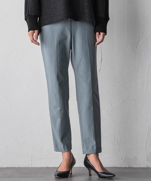 la.f…（ラエフ）の「<極>"ラクきれい"裏起毛ジョグパン（その他パンツ・レディース・チャコールグレー/ブラック/ブルー・7号/9号/11号）」の3枚目の写真