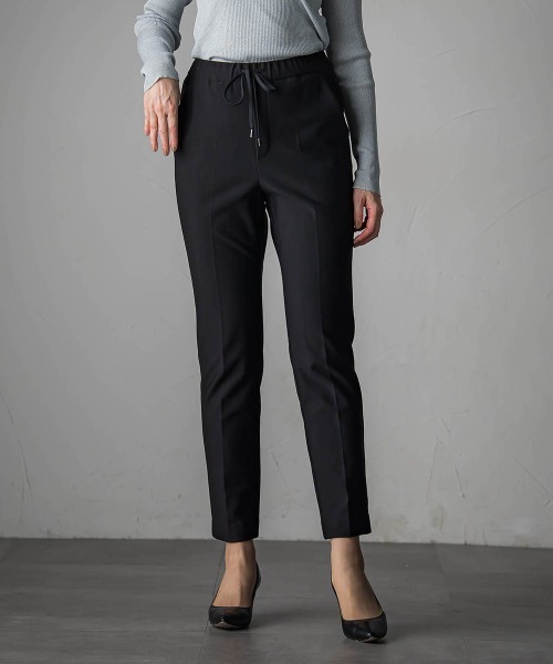 la.f…（ラエフ）の「<極>"ラクきれい"裏起毛ジョグパン（その他パンツ・レディース・チャコールグレー/ブラック・7号/9号/11号）」の3枚目の写真