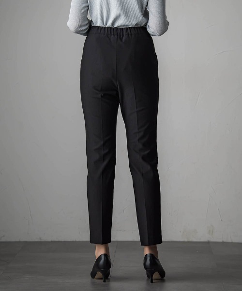 la.f…（ラエフ）の「<極>"ラクきれい"裏起毛ジョグパン（その他パンツ・レディース・チャコールグレー/ブラック・7号/9号/11号）」の5枚目の写真