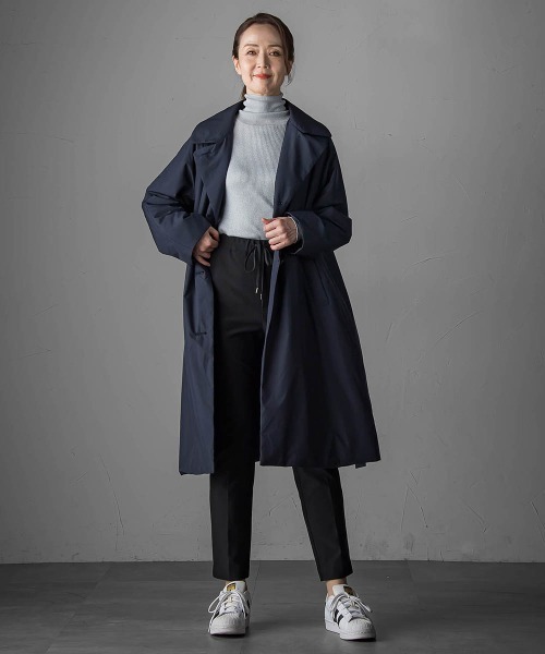 la.f…（ラエフ）の「<極>"ラクきれい"裏起毛ジョグパン（その他パンツ・レディース・チャコールグレー/ブラック・7号/9号/11号）」の13枚目の写真