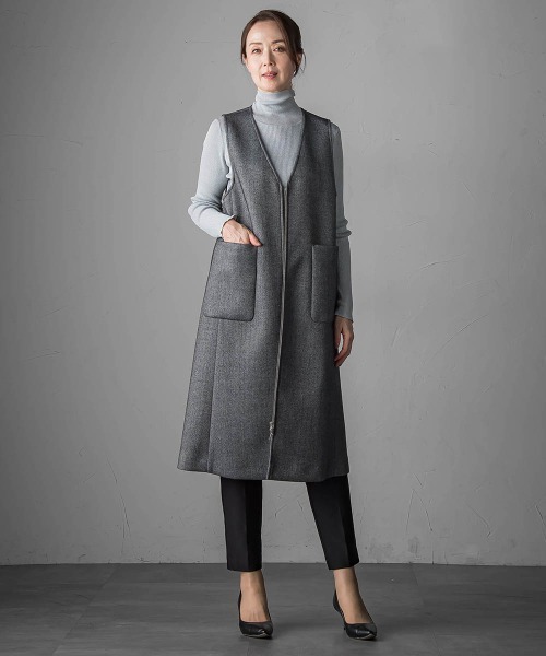 la.f…（ラエフ）の「<極>"ラクきれい"裏起毛ジョグパン（その他パンツ・レディース・チャコールグレー/ブラック・7号/9号/11号）」の14枚目の写真