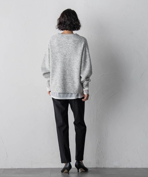 la.f…（ラエフ）の「<極>"ラクきれい"裏起毛ジョグパン（その他パンツ・レディース・チャコールグレー/ブラック・7号/9号/11号）」の19枚目の写真