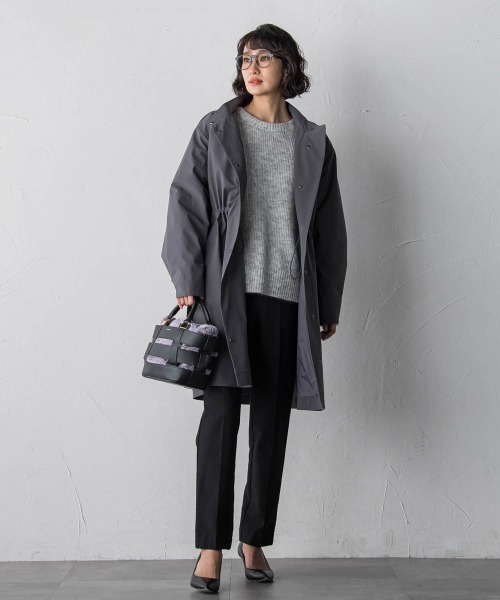 la.f…（ラエフ）の「<極>"ラクきれい"裏起毛ジョグパン（その他パンツ・レディース・チャコールグレー/ブラック・7号/9号/11号）」の20枚目の写真