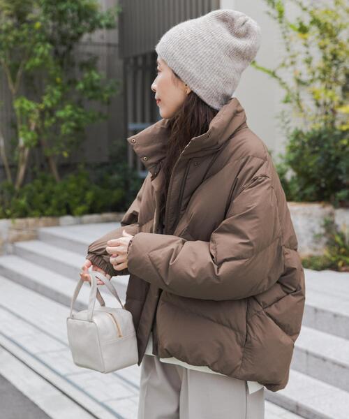 URBAN RESEARCH DOORS レディース ダウンジャケット URBAN RESEARCH DOORS（アーバンリサーチドアーズ）の「グリーンダウン