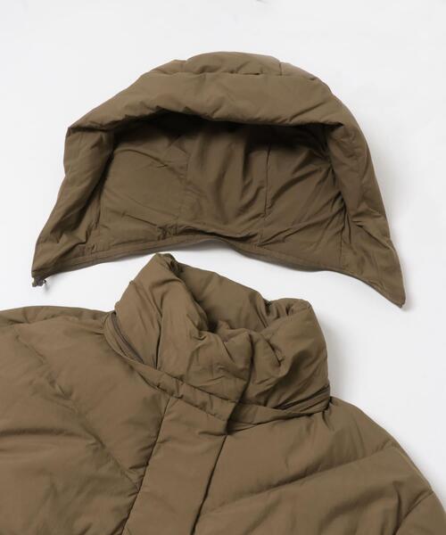 URBAN RESEARCH DOORS（アーバンリサーチドアーズ）の「グリーンダウン撥水2WAYジャケット（ダウンジャケット/コート・レディース・ブラウン/ブラック/オフホワイト・MEDIUM）」の22枚目の写真