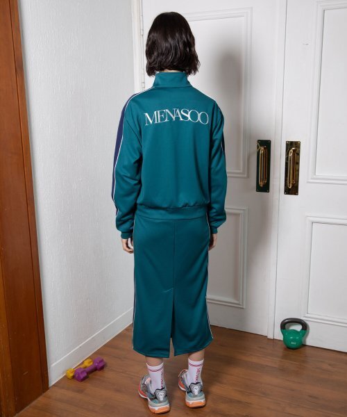 MENASOO（ミナス）の「SIDELINE POINT PANT SKIRT_GREEN（スカート・レディース・その他・S/M）」の4枚目の写真