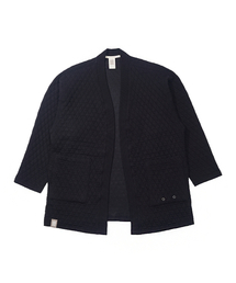 VINTAGE DIA-QUILTING HERITAGE CARDIGAN (Black)