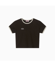 MNS Span Crop T Shirt_Brown