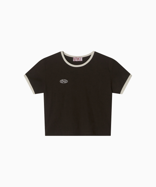 MENASOO(ミナス)の「MNS Span Crop T Shirt_Brown(Tシャツ/カットソー・レディース・ブラウン・1/2)」の9枚目の写真