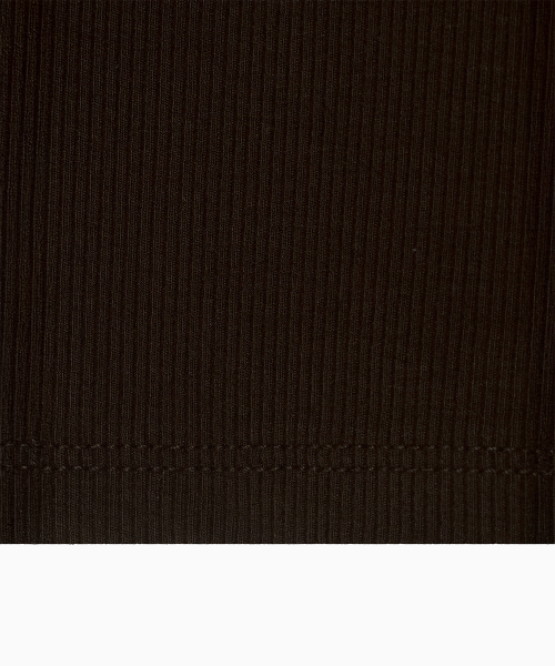 MENASOO(ミナス)の「MNS Span Crop T Shirt_Brown(Tシャツ/カットソー・レディース・ブラウン・1/2)」の14枚目の写真