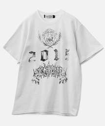 VASTIC（バスティック）の「リーフエンブレムTシャツ_ホワイト（Tシャツ/カットソー）」