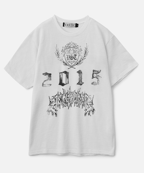 VASTIC（バスティック）の「リーフエンブレムTシャツ_ホワイト（Tシャツ/カットソー・メンズ・その他・MEDIUM/LARGE/X-LARGE）」の2枚目の写真