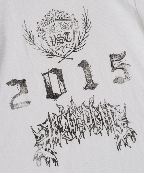 VASTIC（バスティック）の「リーフエンブレムTシャツ_ホワイト（Tシャツ/カットソー・メンズ・その他・MEDIUM/LARGE/X-LARGE）」の4枚目の写真