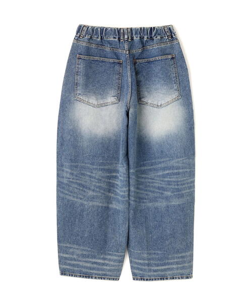 SIS(エスアイエス)の「SIS/エスアイエス/Washed Denim Wide BL(デニムパンツ・レディース・ブルー・L/M)」の6枚目の写真