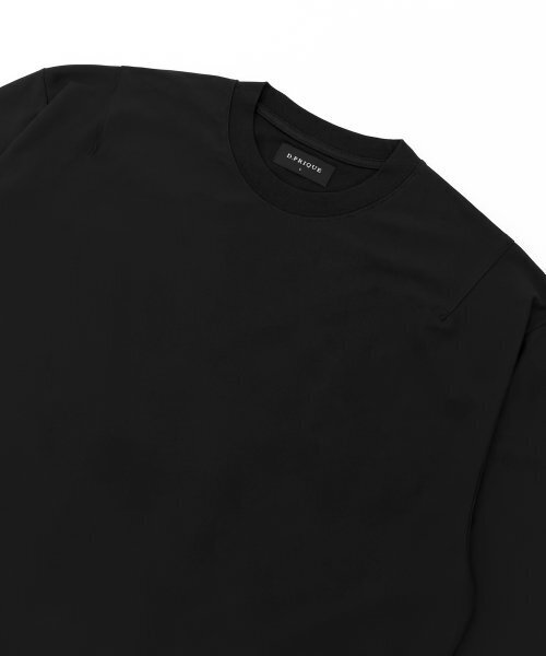 D.PRIQUE(ディープリーク)の「クラシックロングスリーブTシャツ - ブラック(Tシャツ/カットソー・メンズ・その他・MEDIUM/LARGE)」の4枚目の写真