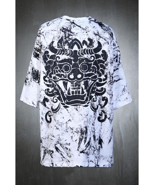 KIRTIMUKHA（キールティムカ）の「ロゴラフペインティングルーズフィット半袖Tシャツホワイト（Tシャツ/カットソー・メンズ・その他・2/3）」の7枚目の写真
