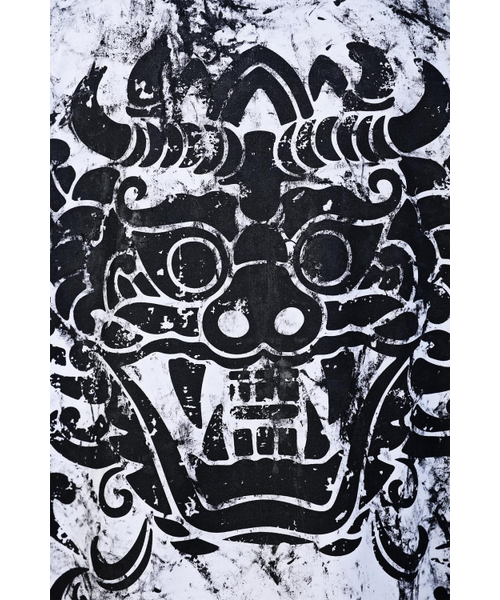 KIRTIMUKHA（キールティムカ）の「ロゴラフペインティングルーズフィット半袖Tシャツホワイト（Tシャツ/カットソー・メンズ・その他・2/3）」の8枚目の写真