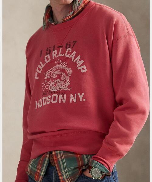 ヴィンテージ フィット フリース グラフィック スウェットシャツ