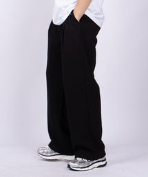 Union Garments（ユニオンガーメンツ）の「One tuck wide sweat pants black（スウェットパンツ）」