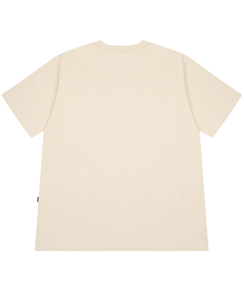 KINETICLO(キネティクロ)の「ダブルステッチ半袖Tシャツ(ベージュ)(Tシャツ/カットソー・メンズ・その他・MEDIUM/LARGE)」の3枚目の写真